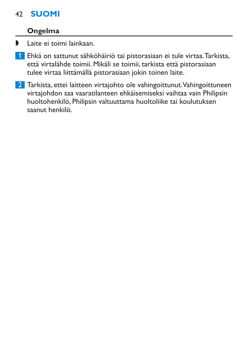 Philips SalonCurl Pro Rizador User Manual | Page 42 / 88