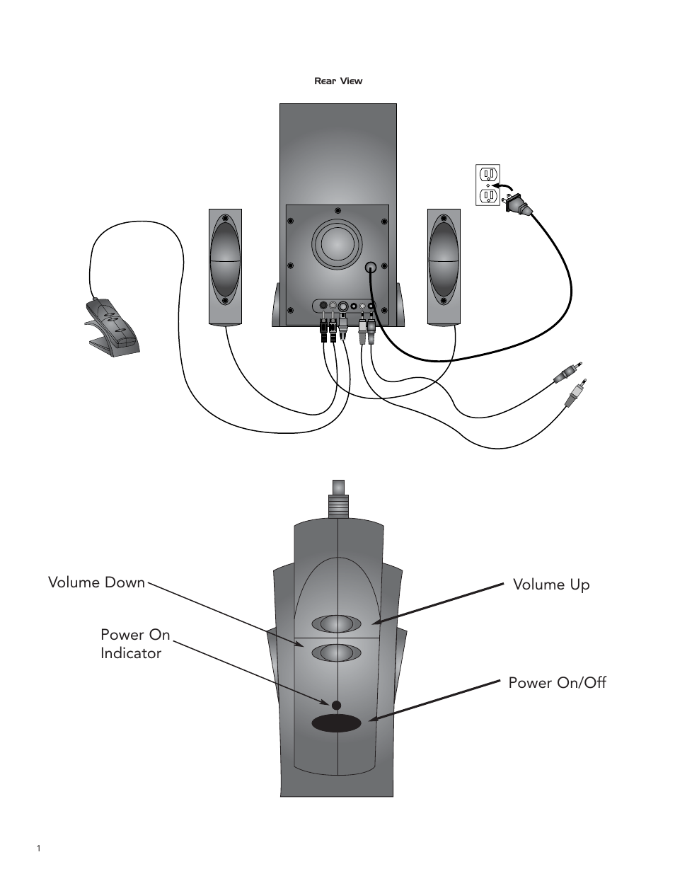 Altec Lansing 2100 User Manual | Page 2 / 16