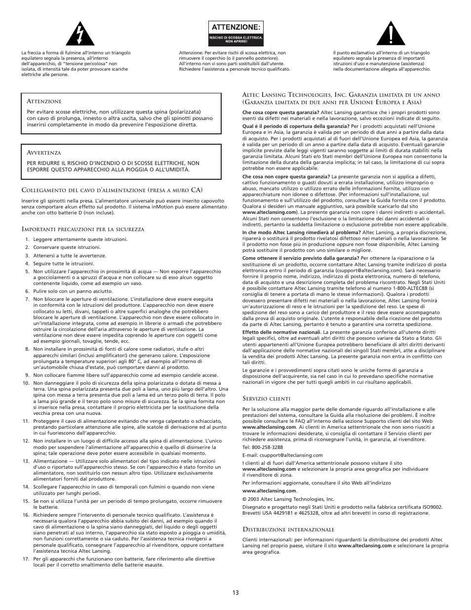 Altec Lansing iM7 User Manual | Page 15 / 34