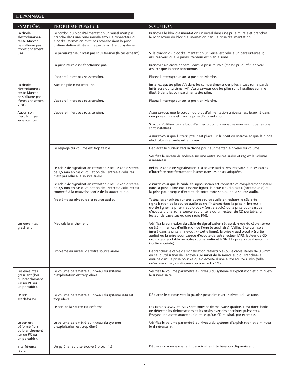 Altec Lansing iM4 User Manual | Page 8 / 34