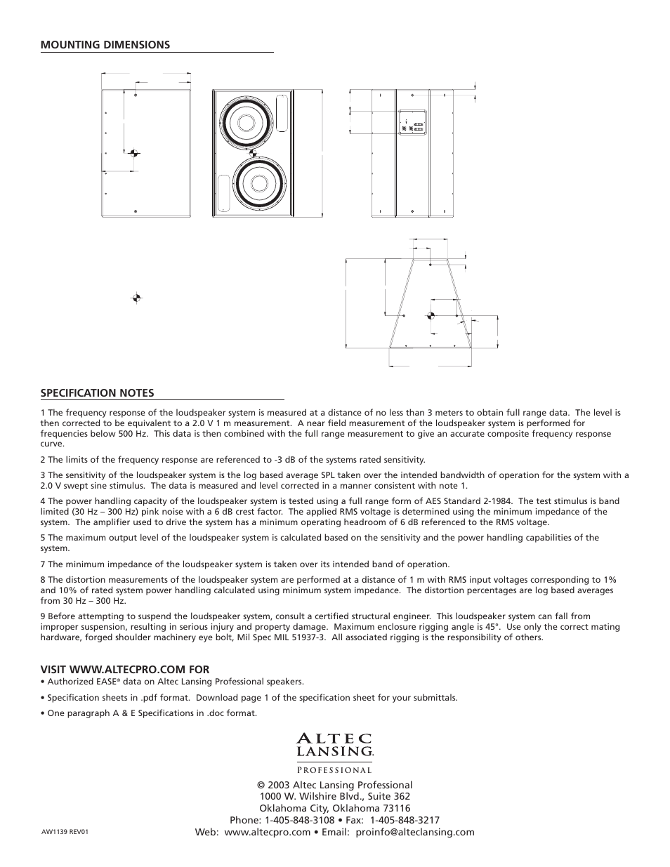 Altec Lansing LF215-4A User Manual | Page 4 / 4