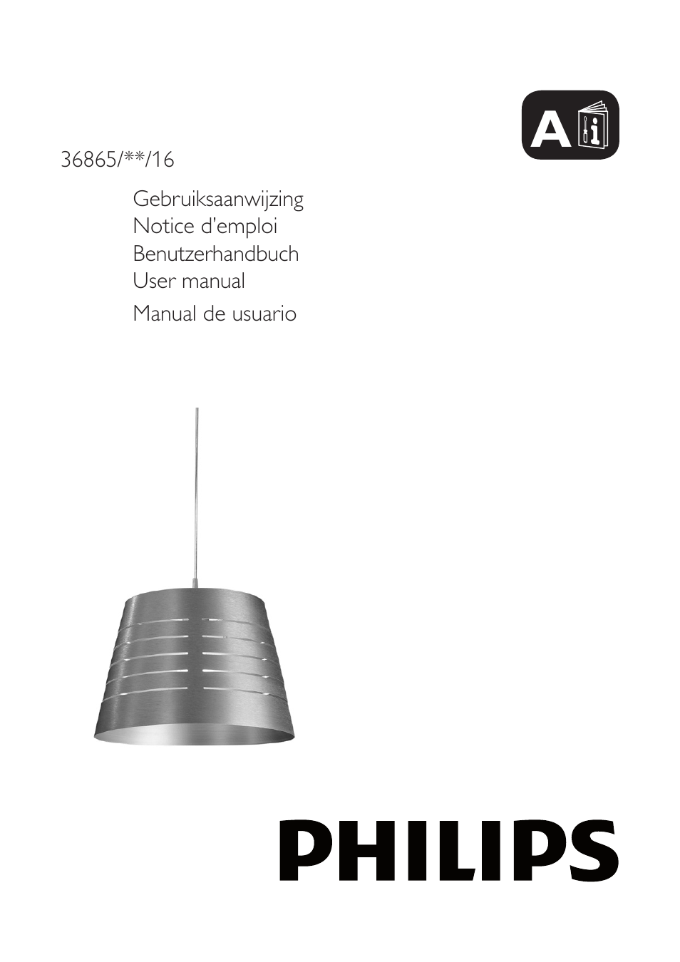 Philips myLiving Colgante User Manual | 4 pages