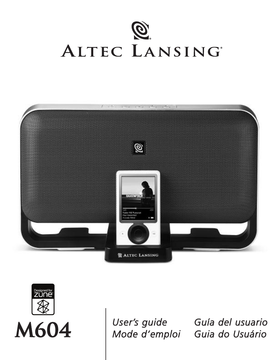 Altec Lansing M604 User Manual | 16 pages