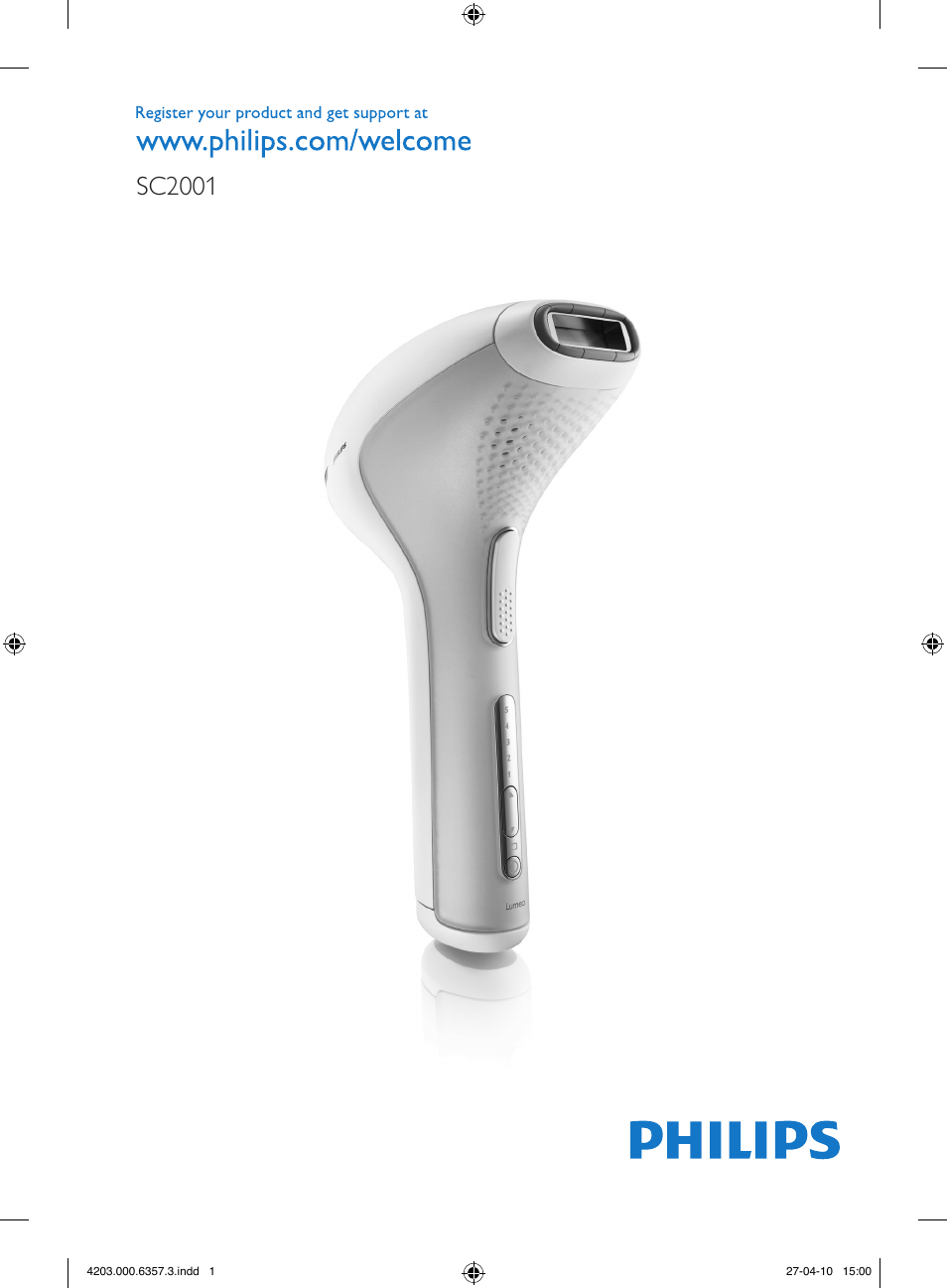 Philips Lumea Sistema de eliminación de vello IPL User Manual | 170 pages