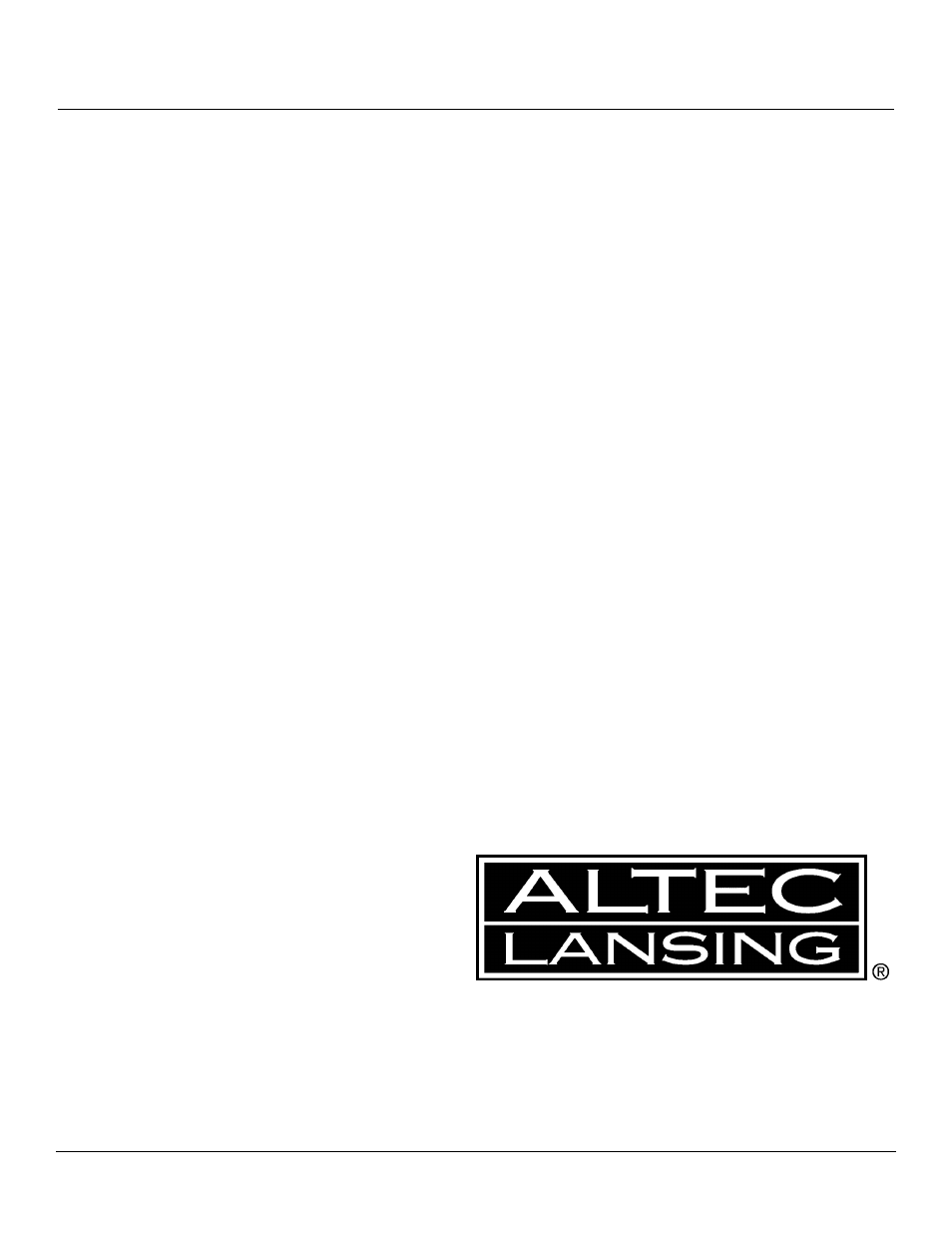 Altec Lansing ADA880 User Manual | 8 pages