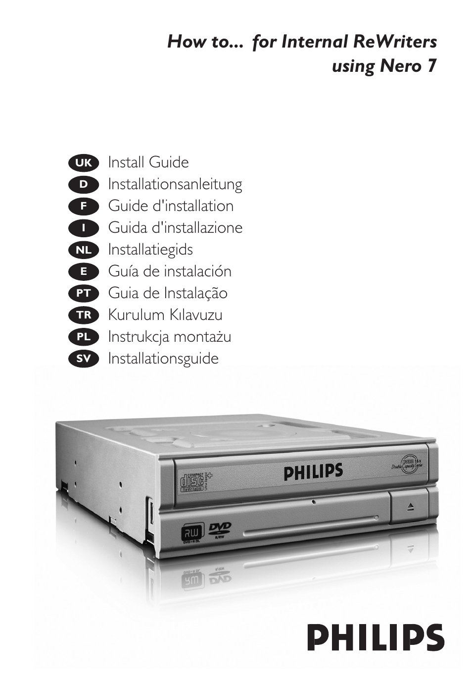 Philips SPD8006BM-17 User Manual | 76 pages