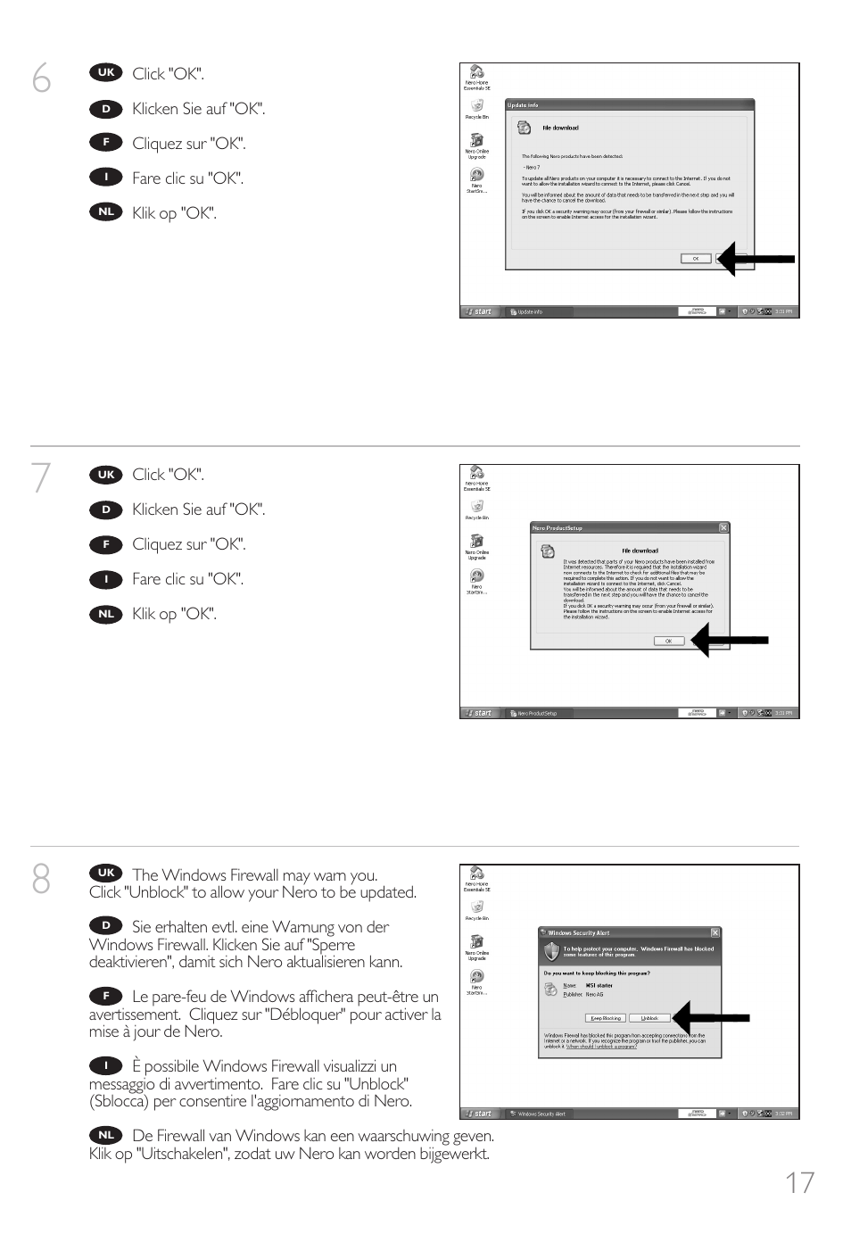 Philips SPD8006BM-17 User Manual | Page 17 / 76