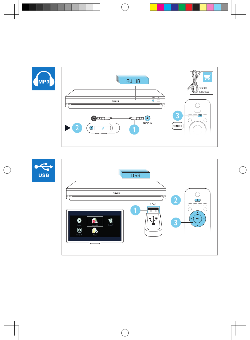 Philips Sistema de cine en casa 5.1 User Manual | Page 11 / 12