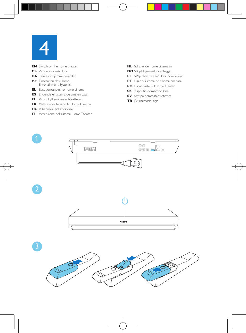 Philips Sistema de cine en casa 5.1 User Manual | Page 8 / 12