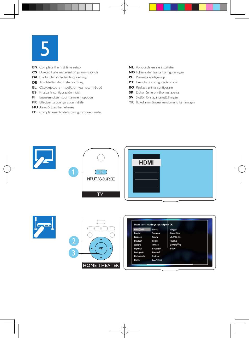 Philips Sistema de cine en casa 5.1 User Manual | Page 9 / 12