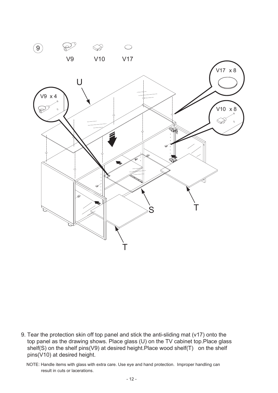 St t | Atlantic 36835515 User Manual | Page 12 / 14