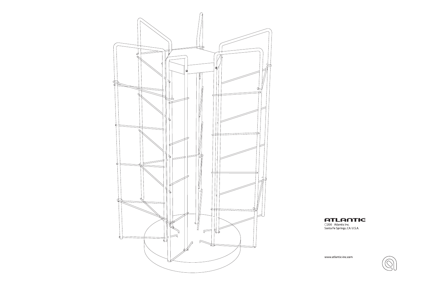 Atlantic Multimedia Wire Spinner 63735247 User Manual | Page 6 / 6