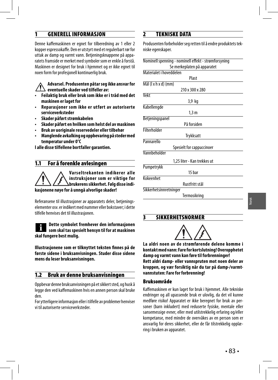 Philips Saeco Poemia Cafetera expreso manual User Manual | Page 83 / 120