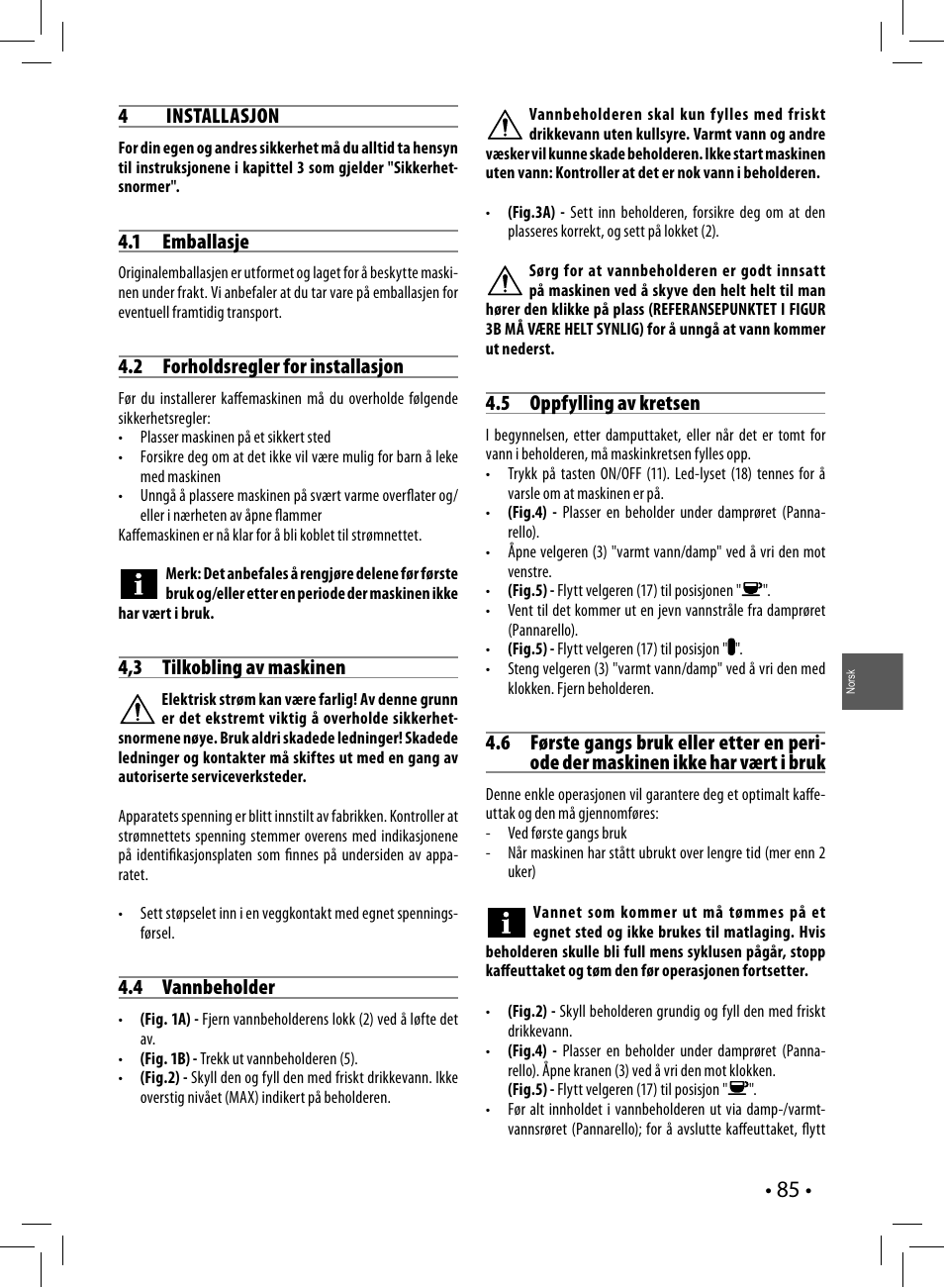 Philips Saeco Poemia Cafetera expreso manual User Manual | Page 85 / 120