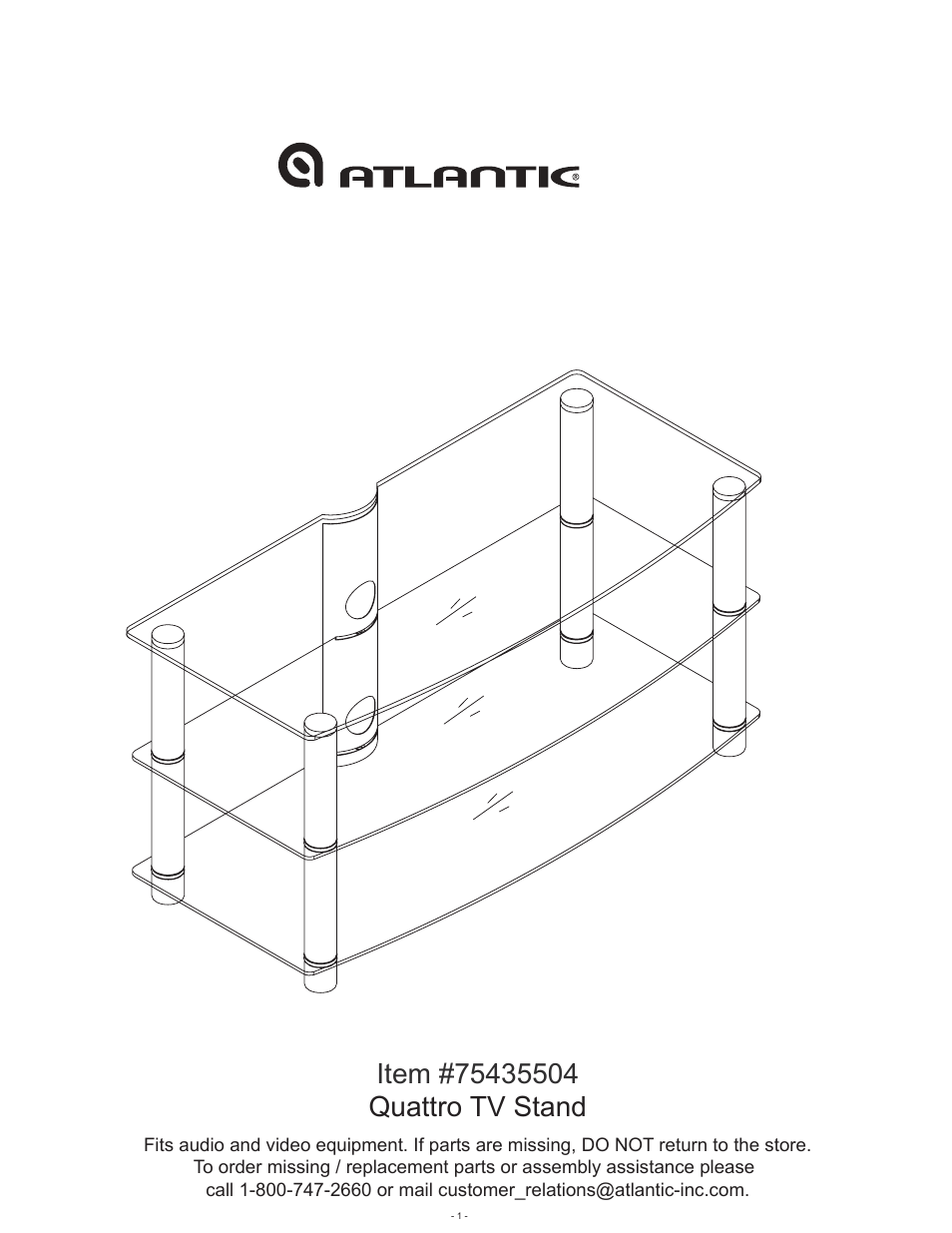 Atlantic Quattro 75435504 User Manual | 11 pages