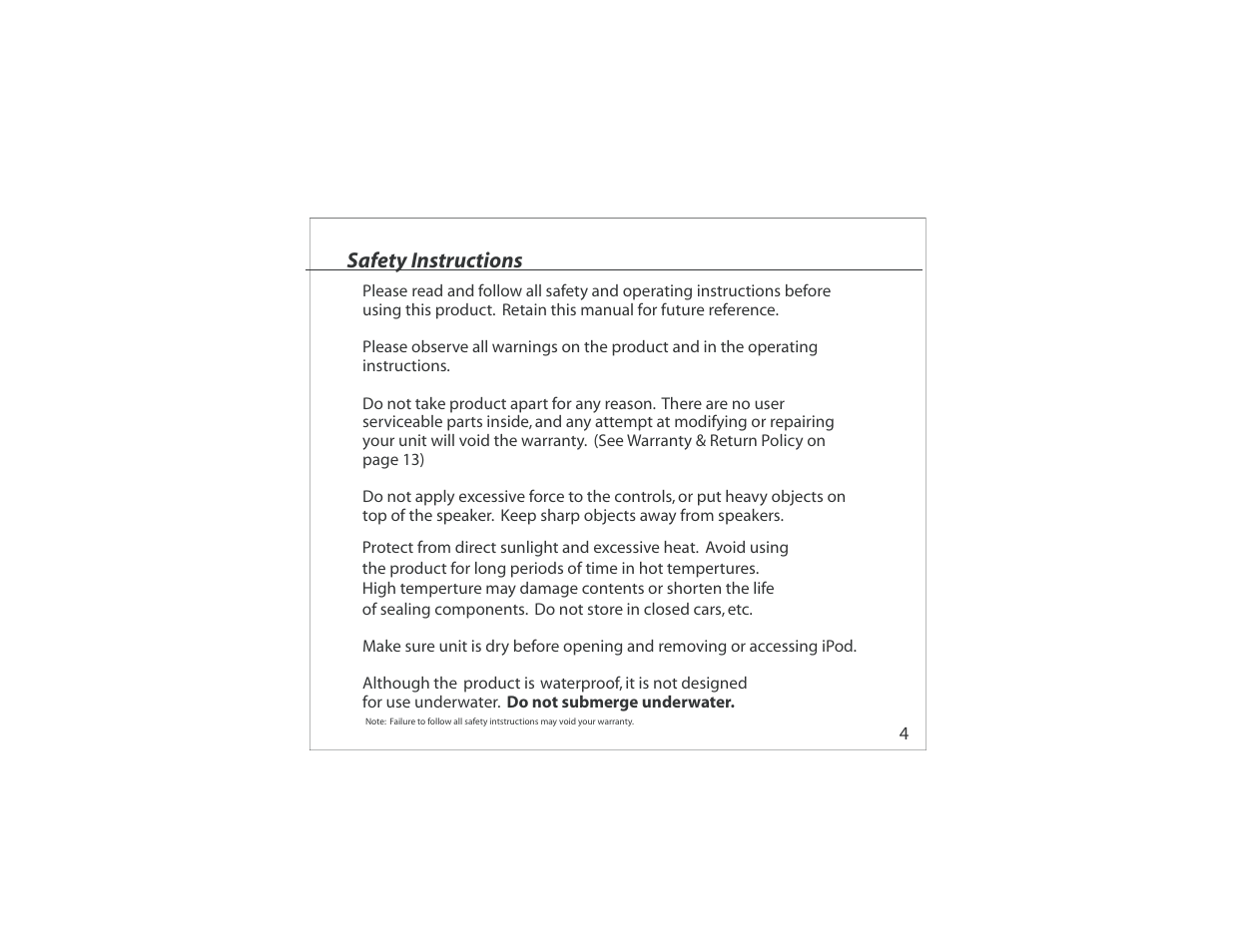 Atlantic EGO User Manual | Page 6 / 20