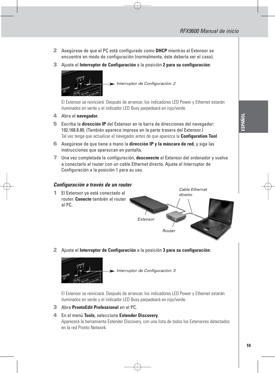 Philips Pronto Extensor en serie User Manual | Page 27 / 48