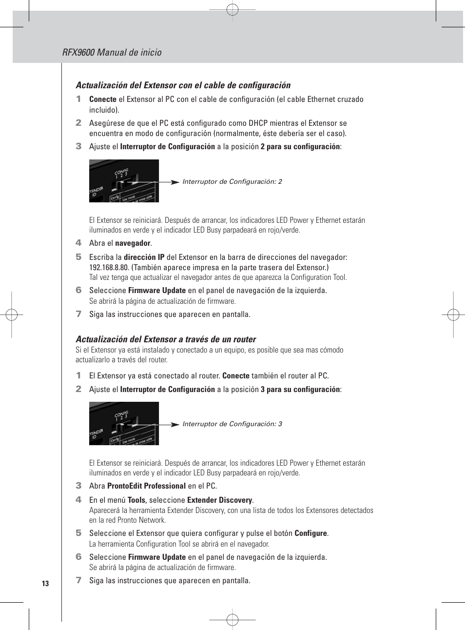 Philips Pronto Extensor en serie User Manual | Page 30 / 48