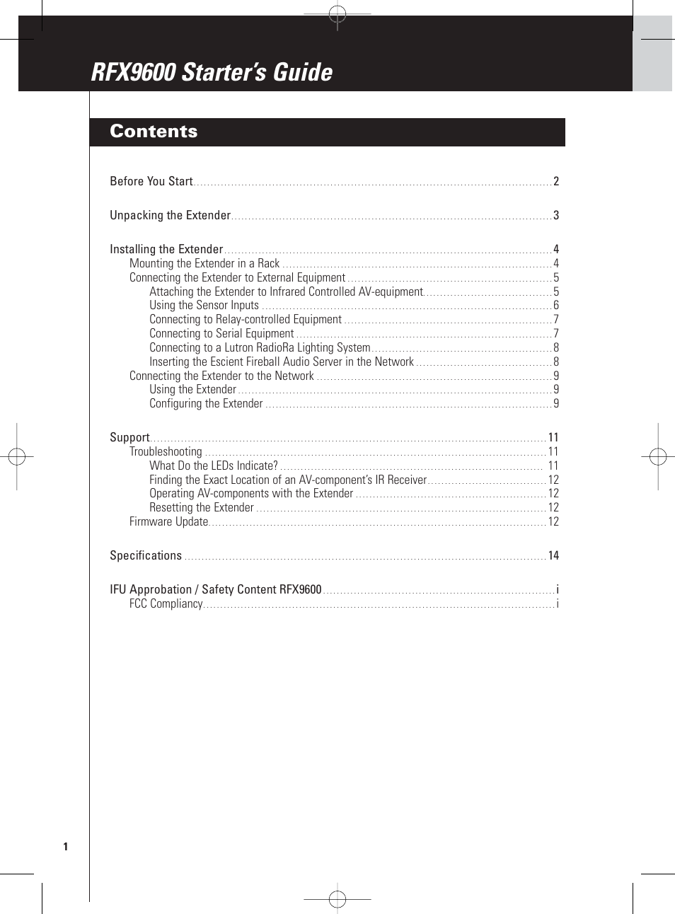Philips Pronto Extensor en serie User Manual | Page 4 / 48