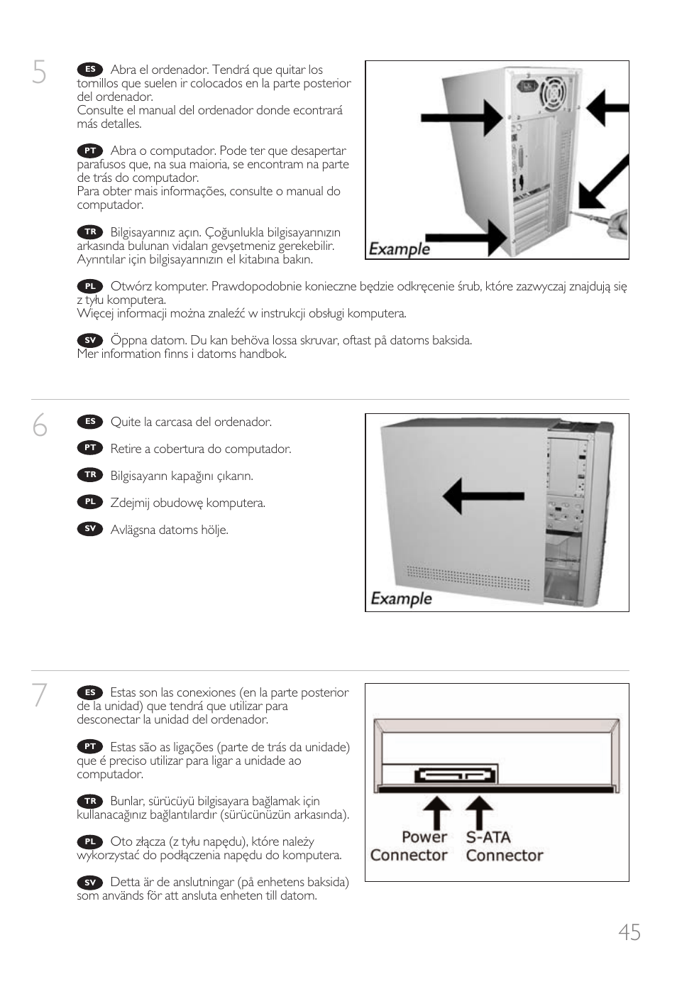 Philips Unidad interna User Manual | Page 45 / 124