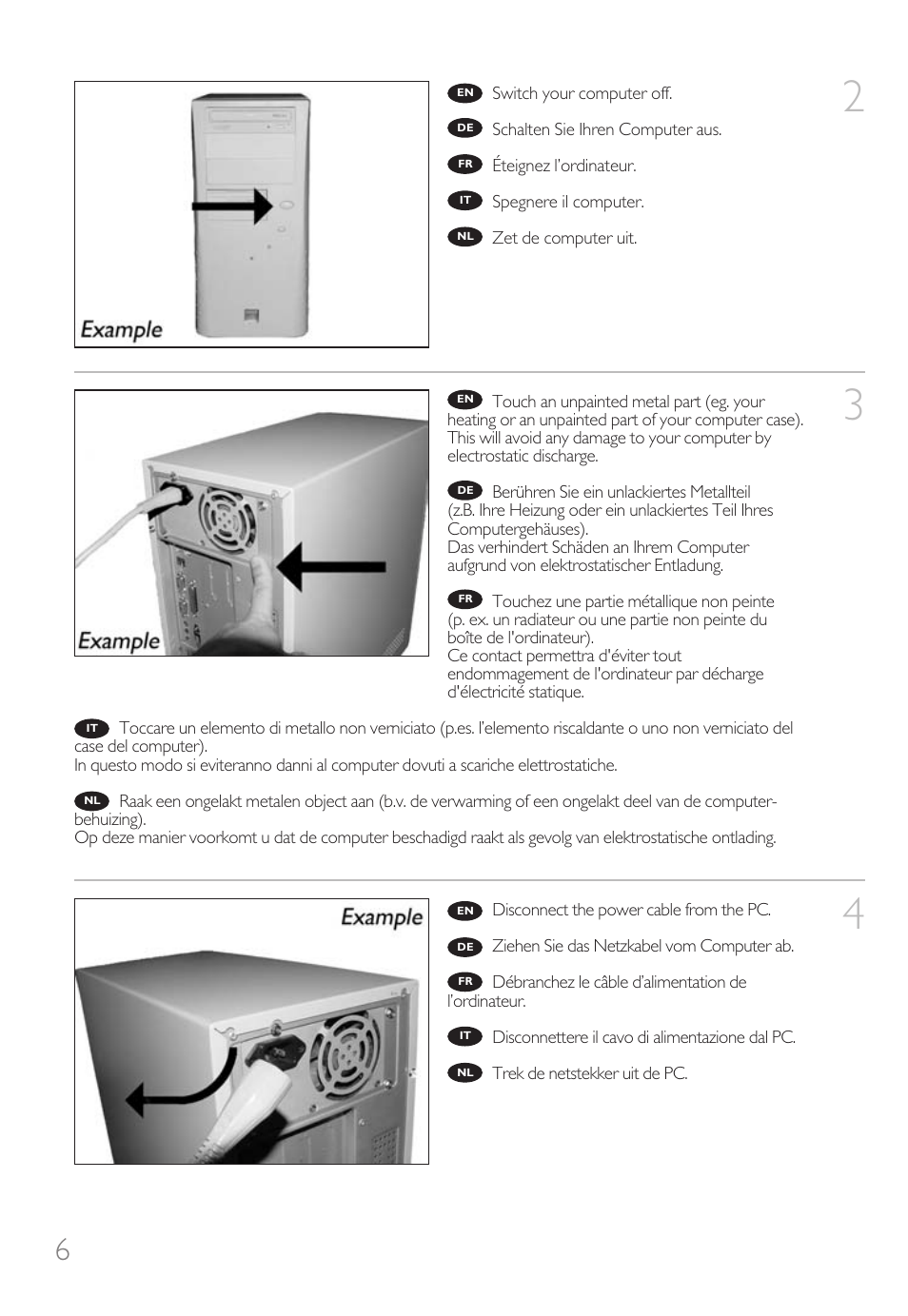 Philips Unidad interna User Manual | Page 6 / 124