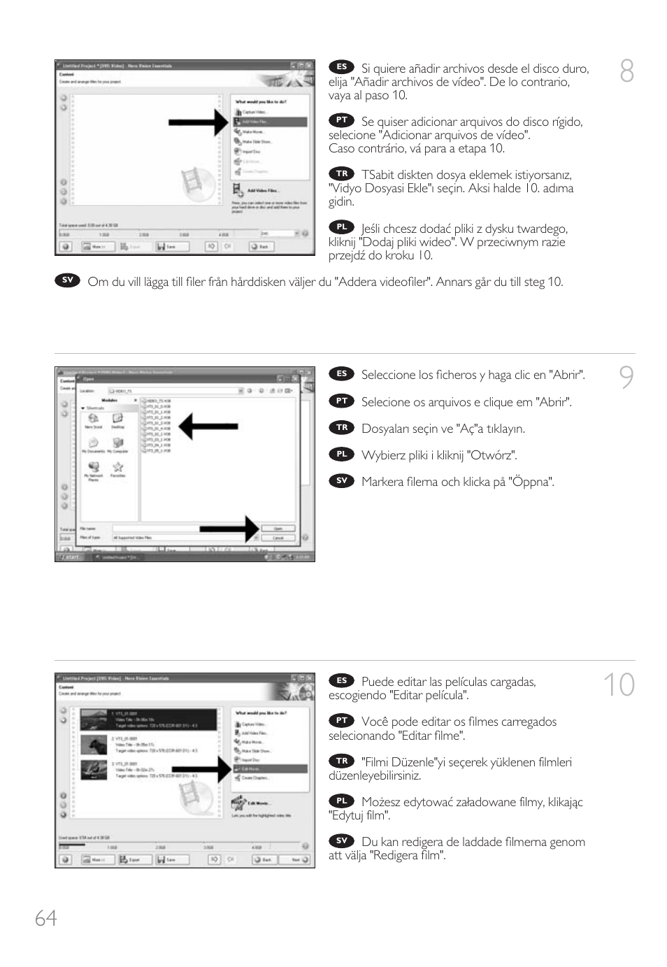 Philips Unidad interna User Manual | Page 64 / 124