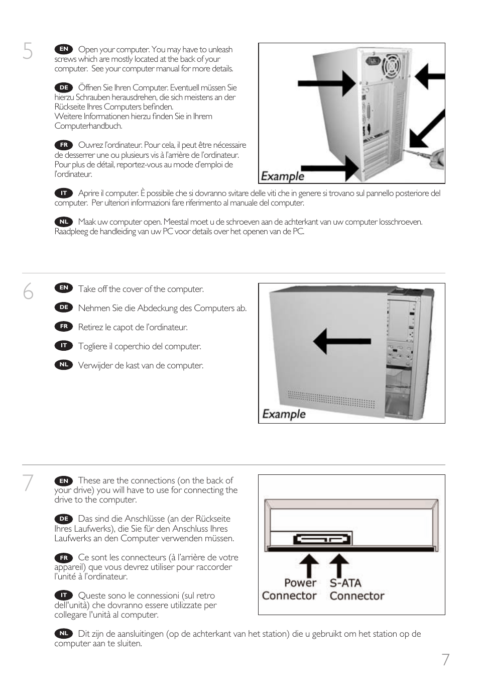 Philips Unidad interna User Manual | Page 7 / 124