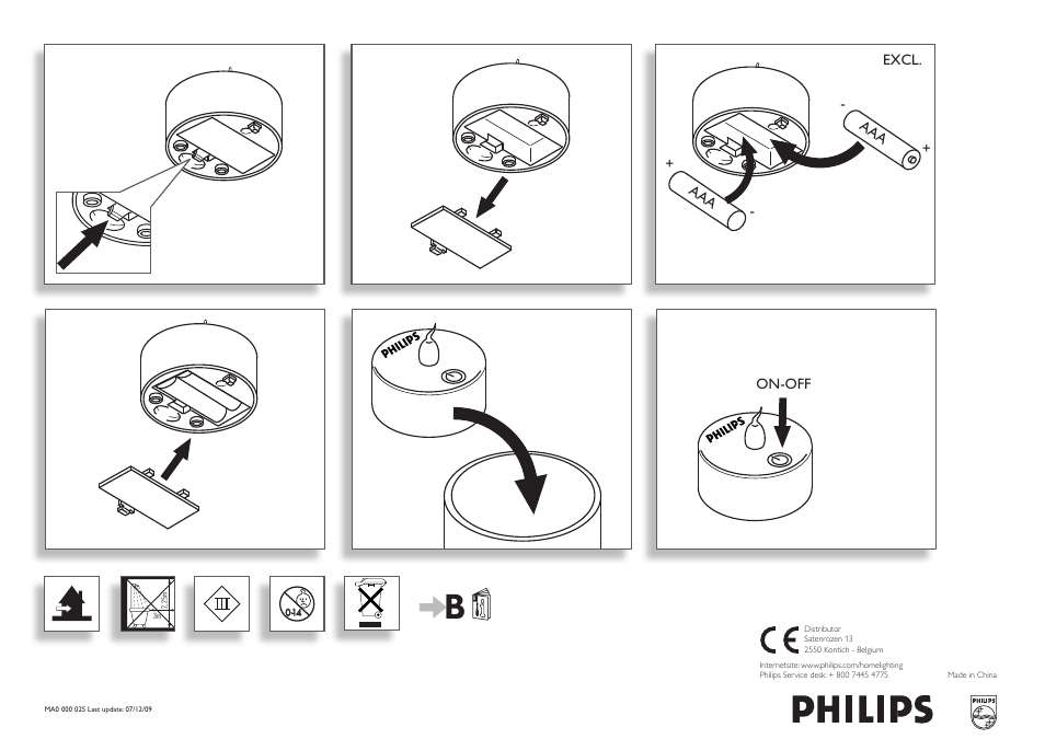 Philips IMAGEO Lámpara de mesa User Manual | 19 pages