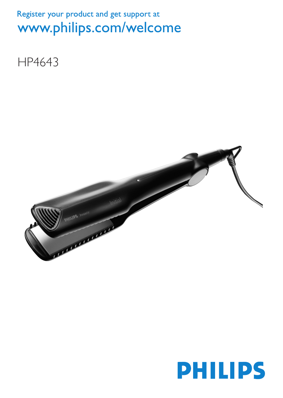 Philips SalonStraight Initial Plancha para el pelo User Manual | 80 pages