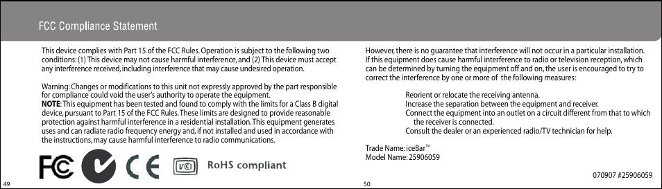 Atlantic iceBar User Manual | Page 25 / 25