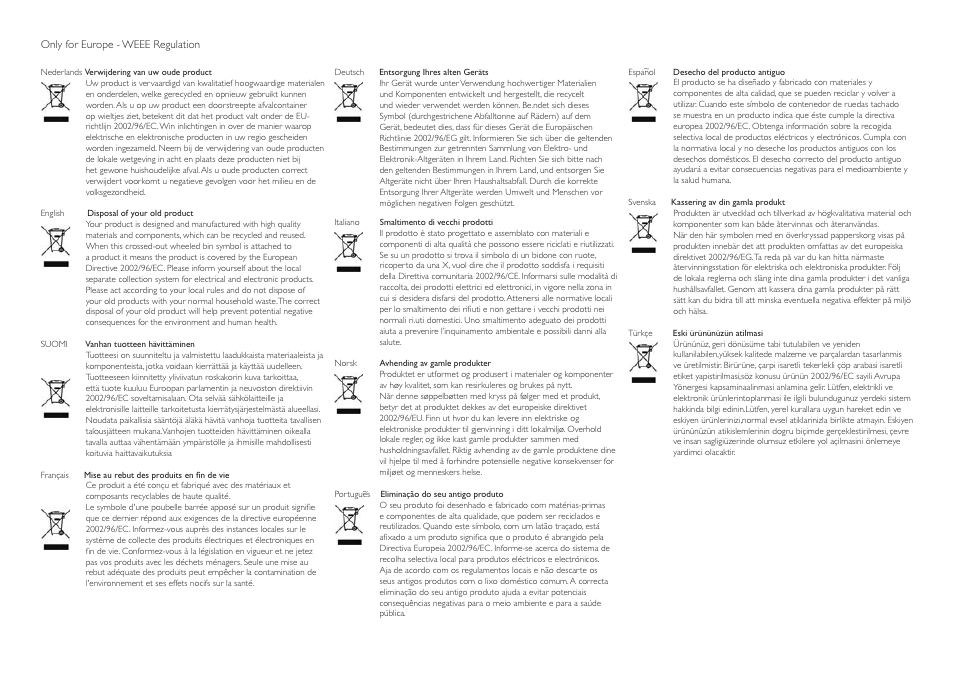 Philips Convenience Foco User Manual | Page 2 / 19