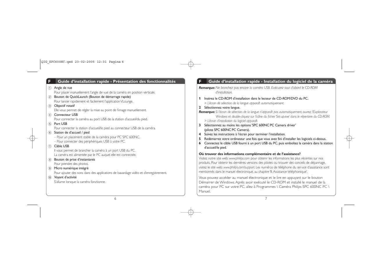 Philips Cámara para PC User Manual | Page 4 / 12