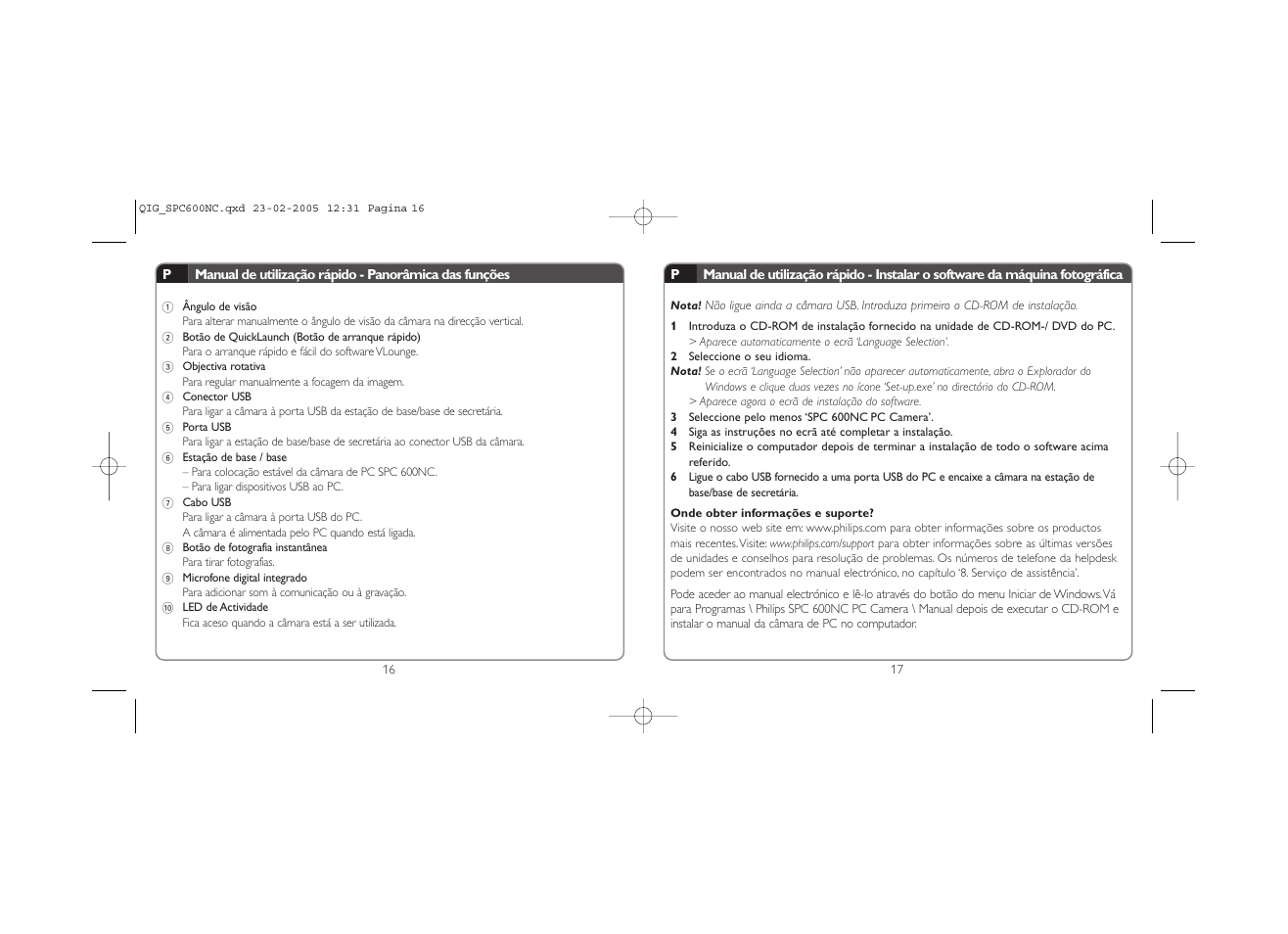 Philips Cámara para PC User Manual | Page 9 / 12