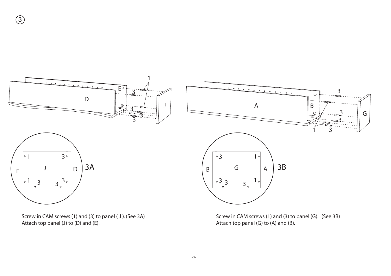3a 3b | Atlantic 200 DVD User Manual | Page 4 / 13