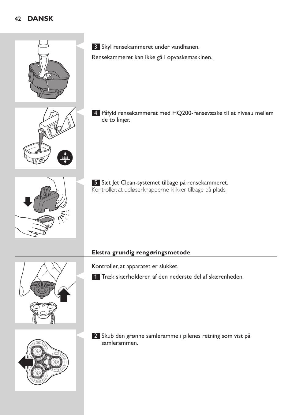 Philips SHAVER Series 7000 SensoTouch afeitadora eléctrica en húmedo y seco User Manual | Page 42 / 304