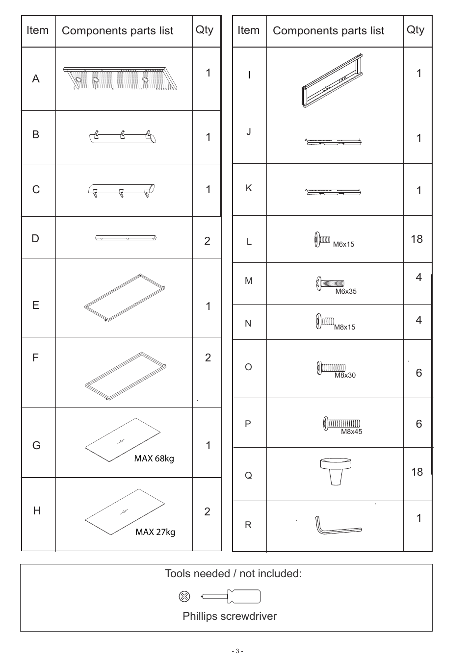 Atlantic 67035439 User Manual | Page 3 / 13
