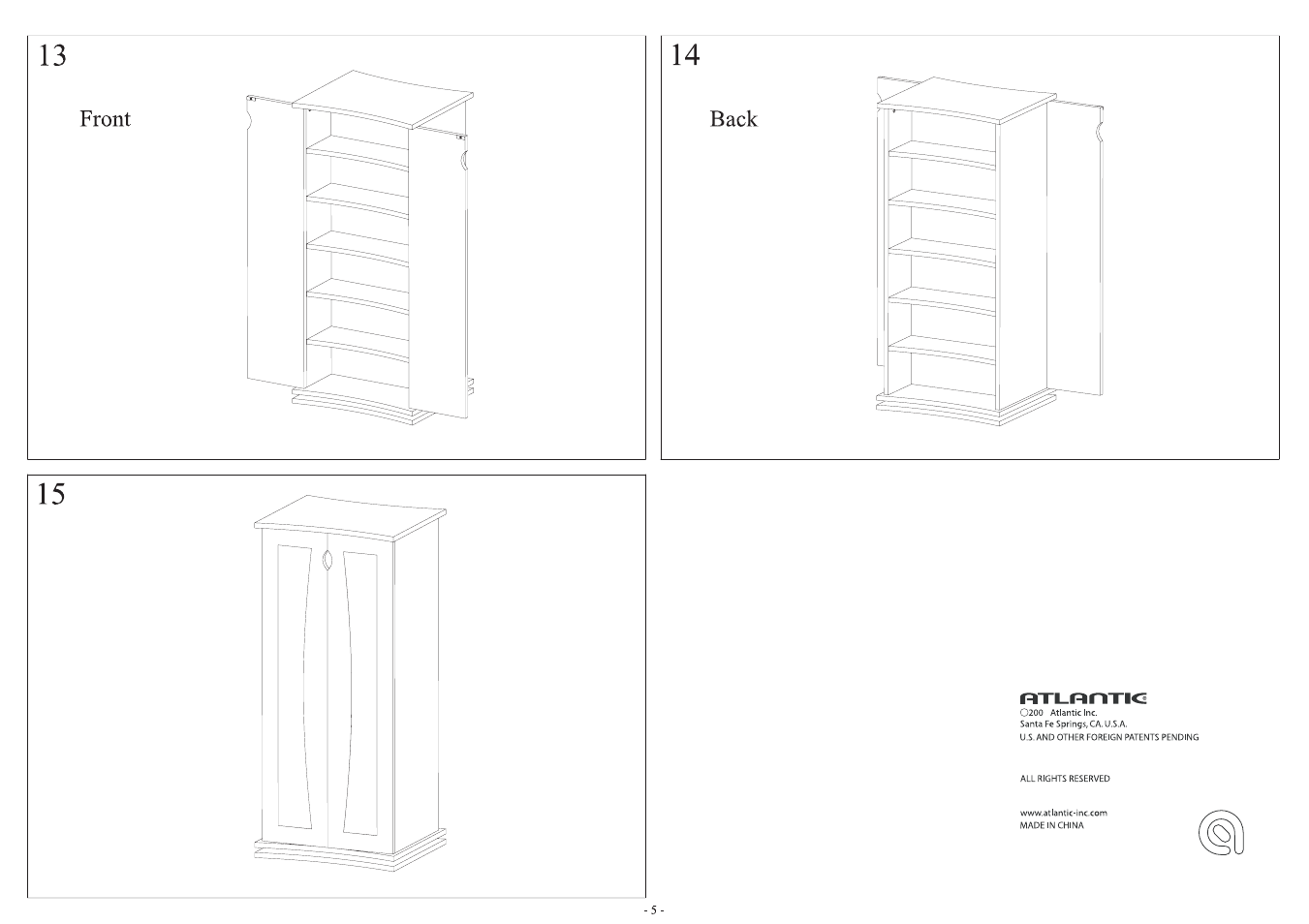 Atlantic 444 CD User Manual | Page 6 / 6