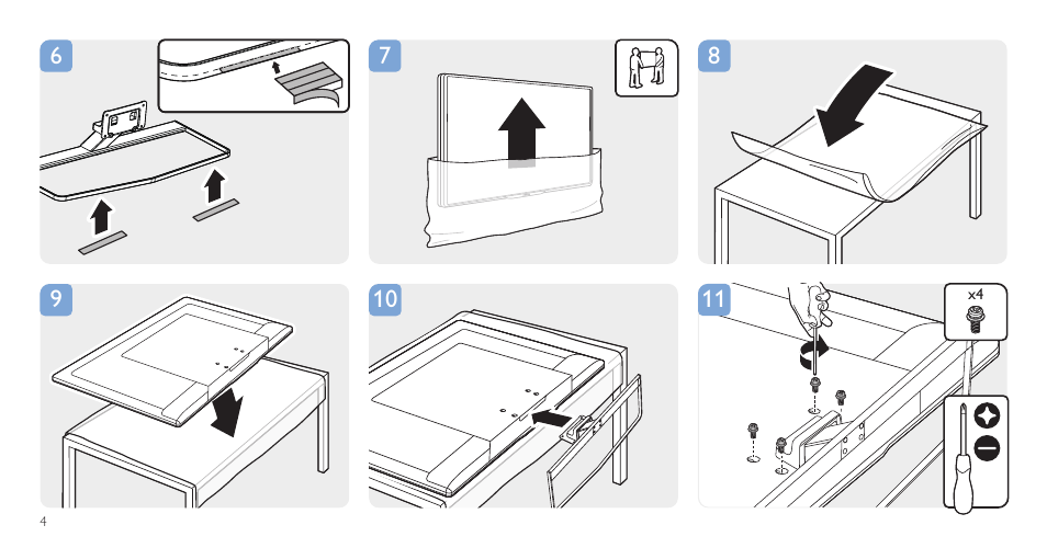 Philips 6000 series Televisor LED Full HD plano User Manual | Page 4 / 12