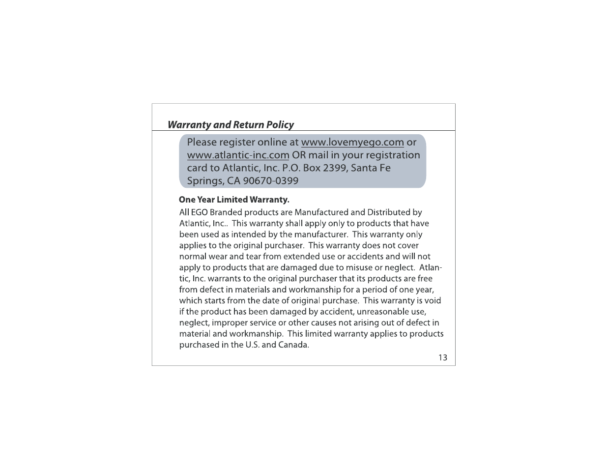 Atlantic Ego 25906058 User Manual | Page 15 / 21