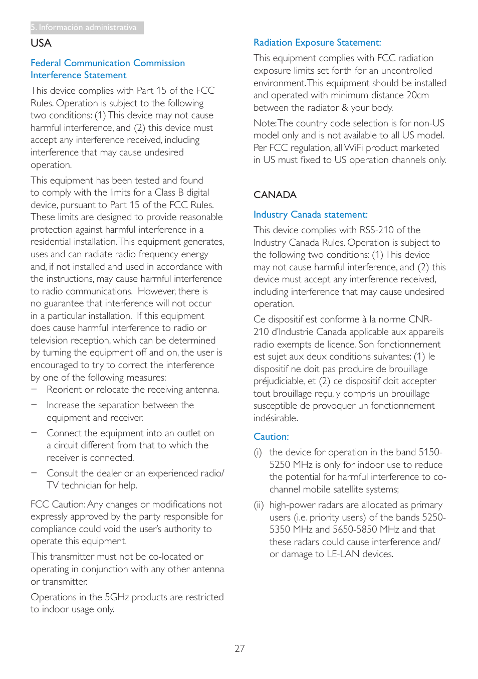 Philips Smart All-in-One User Manual | Page 29 / 43