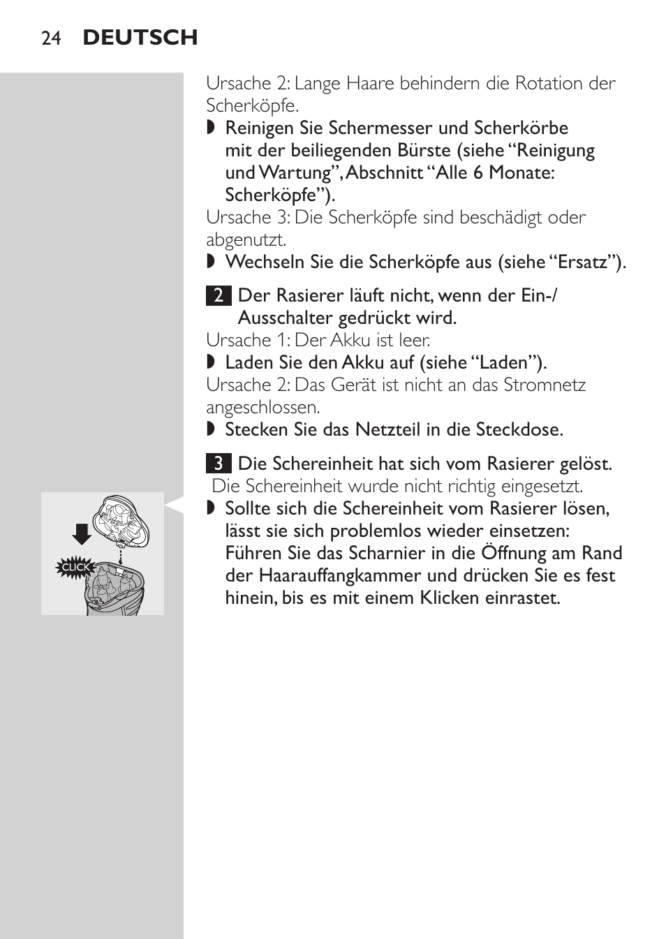 Philips SHAVER Series 3000 Afeitadora eléctrica User Manual | Page 22 / 88