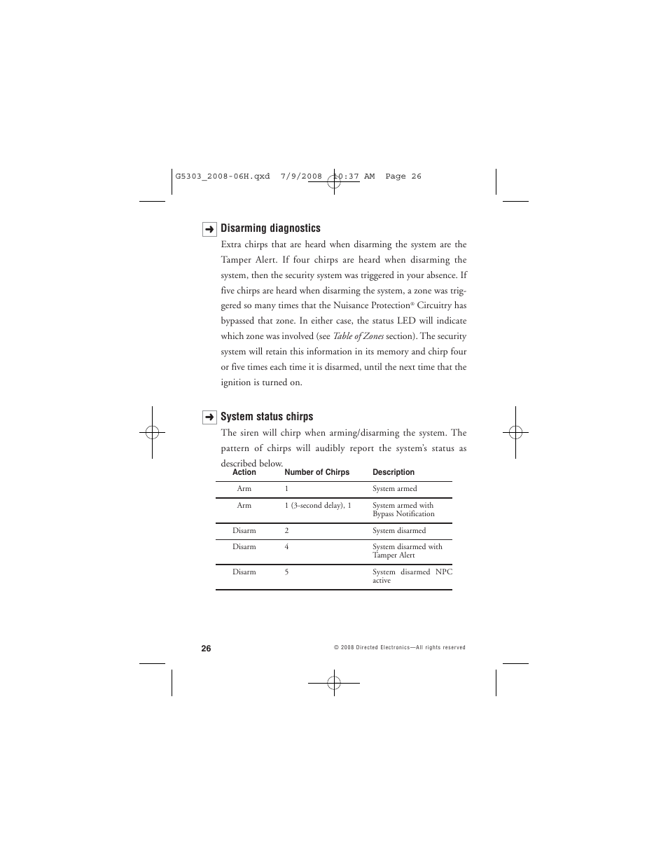 Avital 5303 User Manual | Page 29 / 43