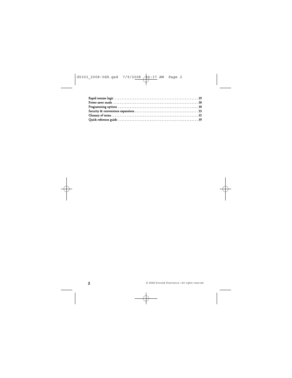 Avital 5303 User Manual | Page 5 / 43