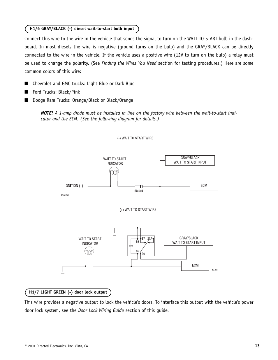 Avital AviStart 3000 User Manual | Page 13 / 40