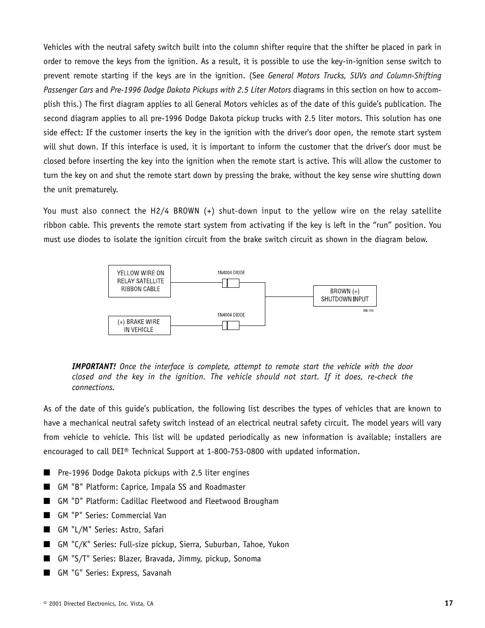 Avital AviStart 3000 User Manual | Page 17 / 40