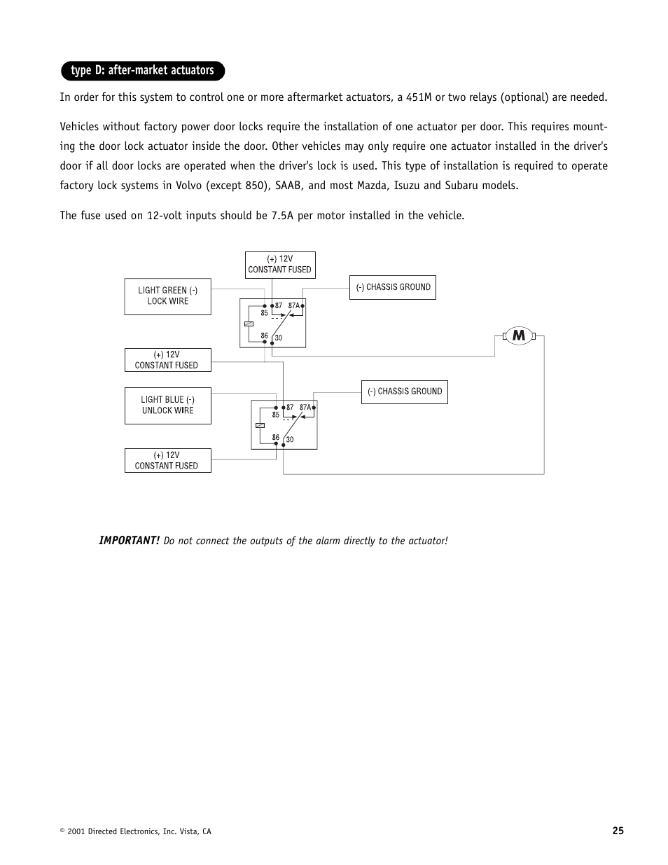 Avital AviStart 3000 User Manual | Page 25 / 40