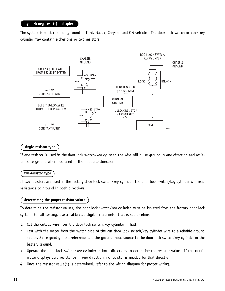 Avital AviStart 3000 User Manual | Page 28 / 40