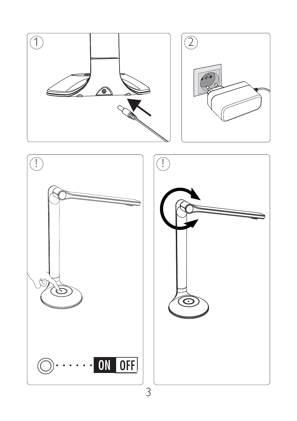 Philips Eyecare Lámpara de mesa User Manual | Page 3 / 4