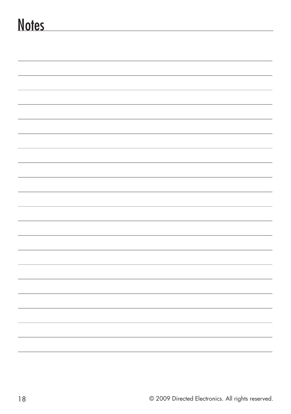 Avital 4113 User Manual | Page 18 / 24