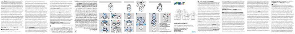 Philips AVENT Biberón User Manual | 3 pages